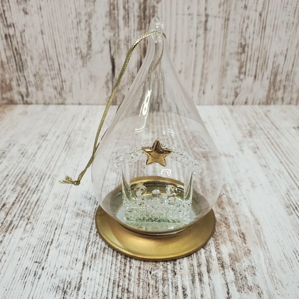Blown Clear Glass 3½